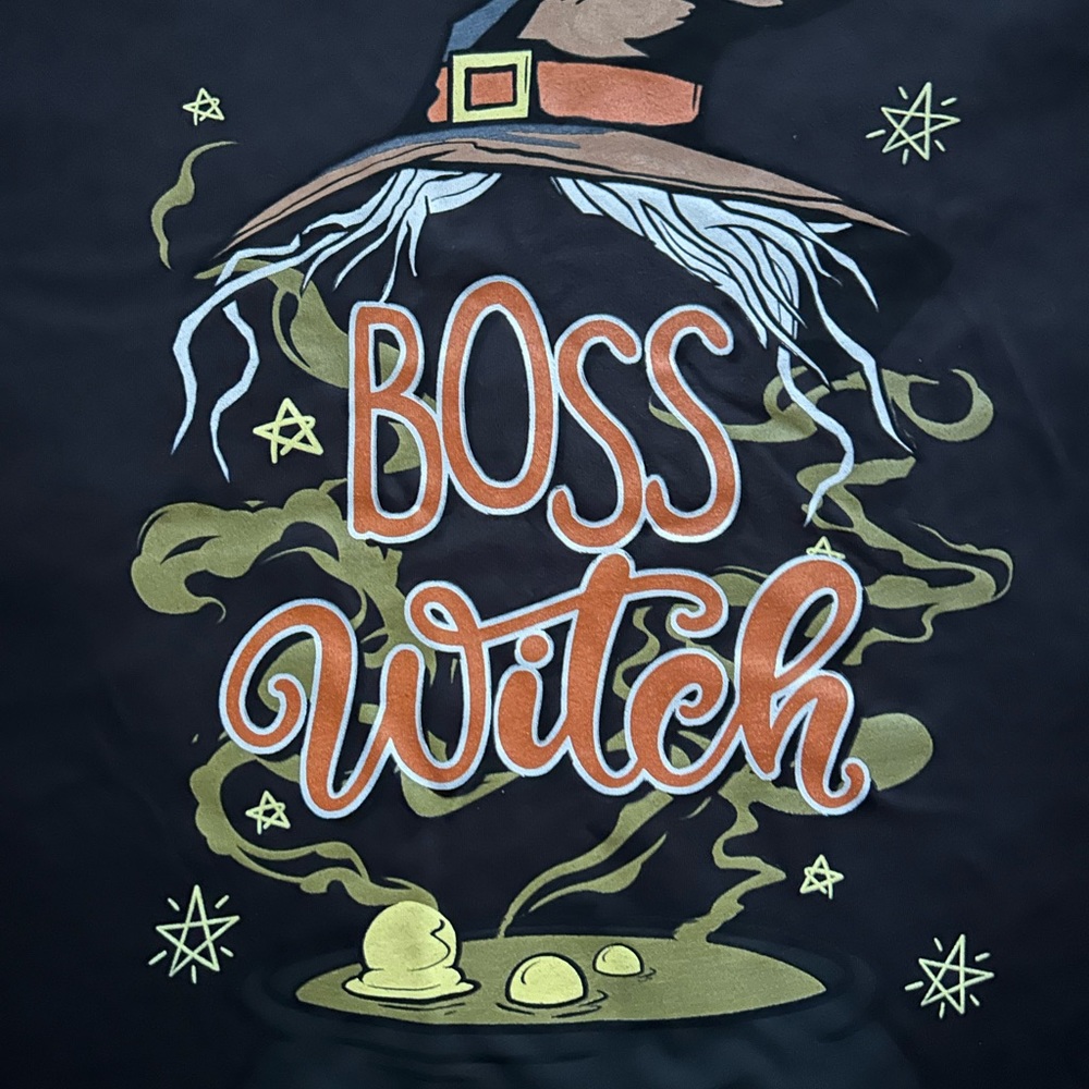 Halloween witch boss
